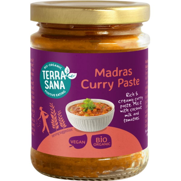 TerraSana Bio Indische Madras Curry-Sauce