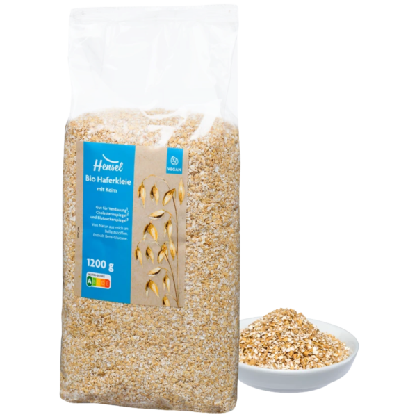 Salus Bio Haferkleie mit Keim, 1200g