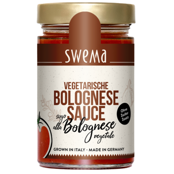 SweMa Bio vegetarische Bolognesesauce