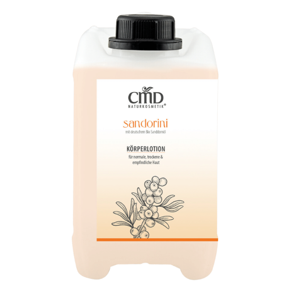 CMD Naturkosmetik Körperlotion Sandorini 2,5 Liter Großgebinde