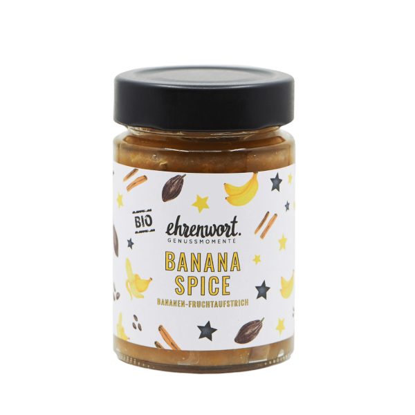 Ehrenwort Bio Banana Spice Bananen-Fruchtaufstrich