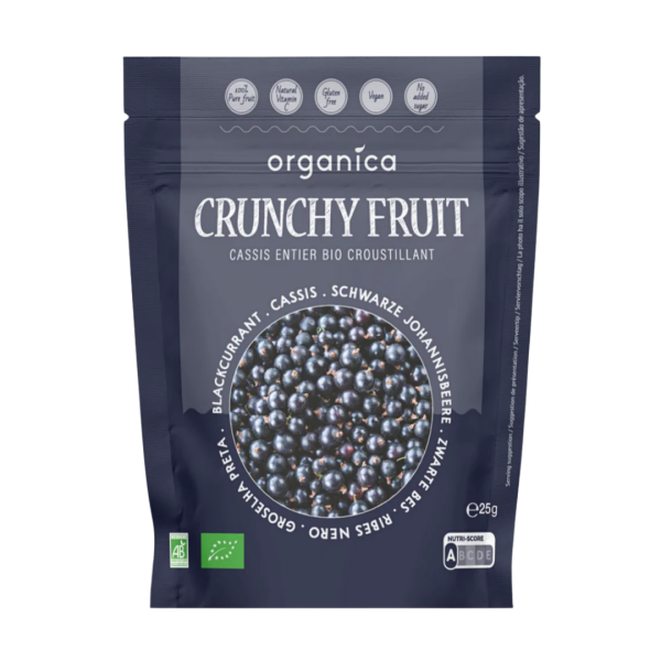 Organica Bio Crunchy Fruit, Schwarze Johannisbeere