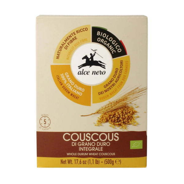 Alce Nero Bio Vollkorn-Hartweizen-Couscous