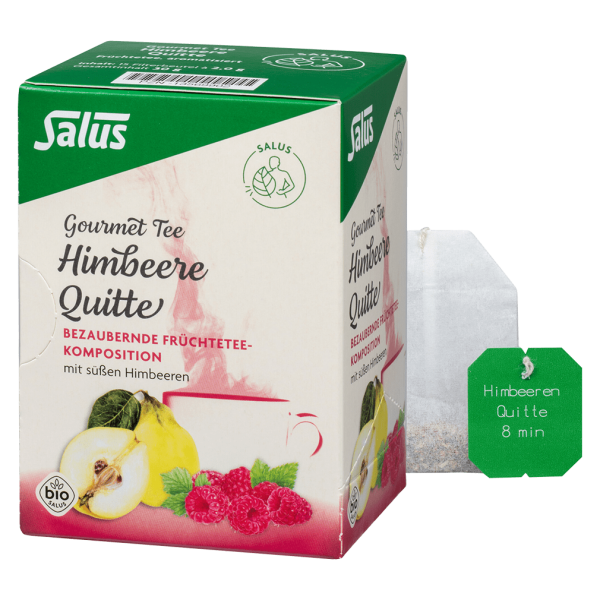 Salus Bio Gourmet Himbeeren Quitte Tee