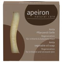 Apeiron Amla Ayurvedische Pflanzenölseife 100 G – Frisch Zitronig, Regenerierend