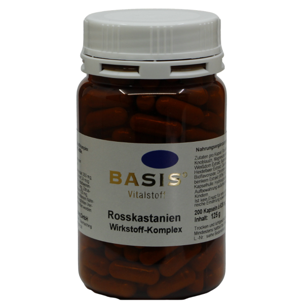 BASIS Roßkastanien Wirkstoff Komplex Kapseln