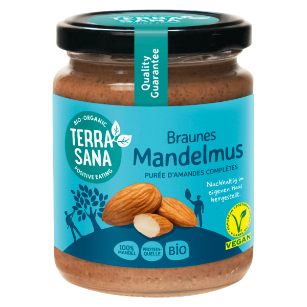 TerraSana Bio Mandelmus braun