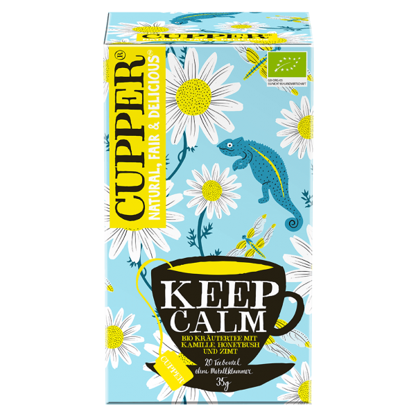 Cupper  Bio Keep Calm Tee, 35g