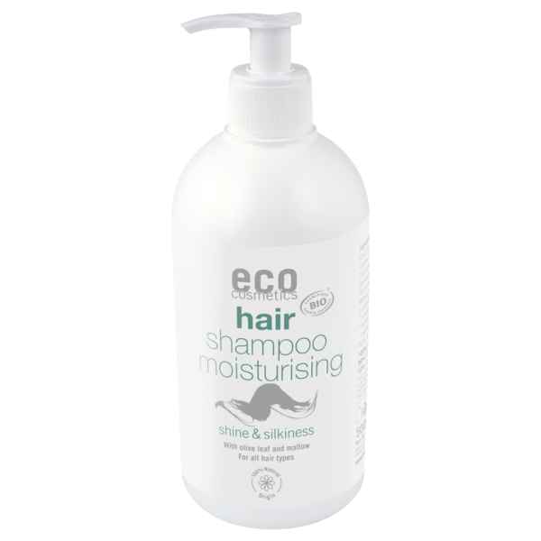 Eco Cosmetics ECO Pflege-Shampoo Olivenblatt &amp; Malve Nachfüllflasche, 500 ml