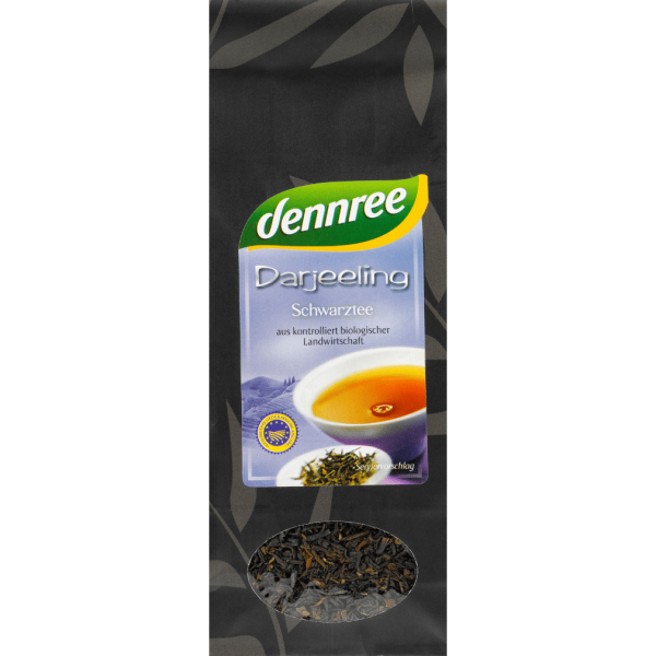 dennree Bio Darjeeling Schwarztee, lose