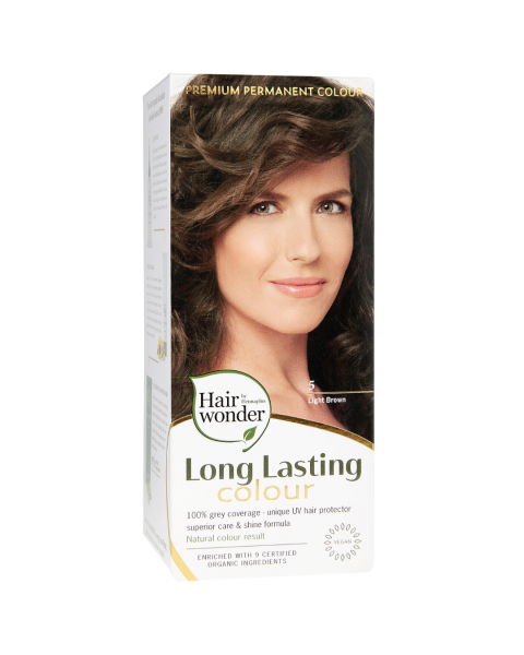 Hairwonder Langhaltende Farbe Hellbraun 5