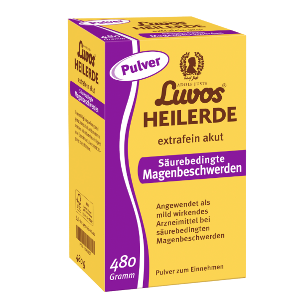 Luvos Heilerde extrafein akut Pulver