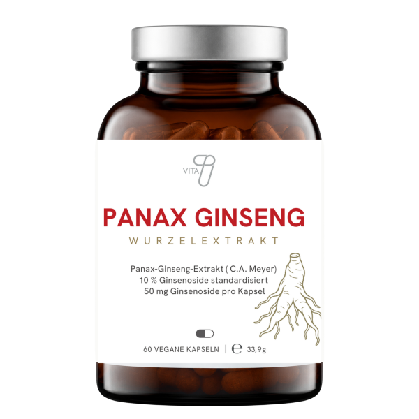 vita7 Bio Panax Ginseng, 60 Kapseln