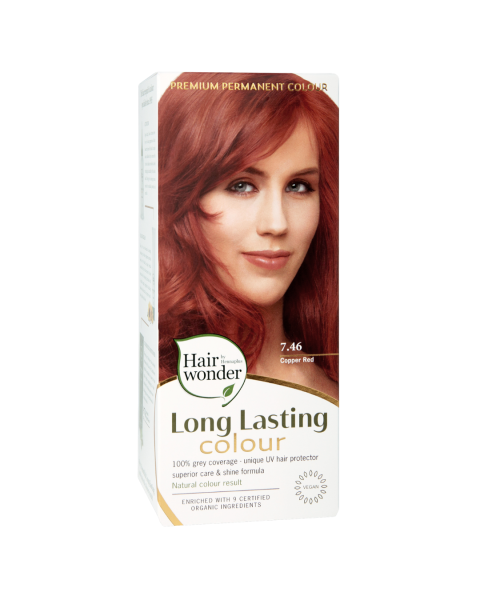 Hairwonder Langhaltende Farbe Kupferrot 7.46
