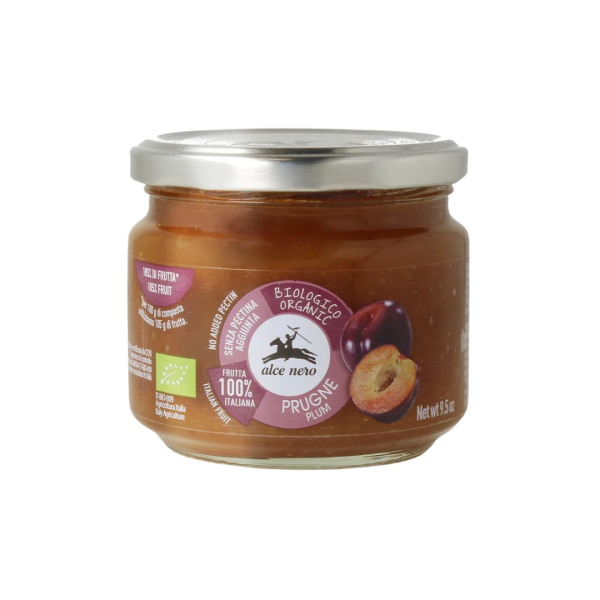 Alce Nero Bio Fruchtzubereitung mit Pflaumen, 270g