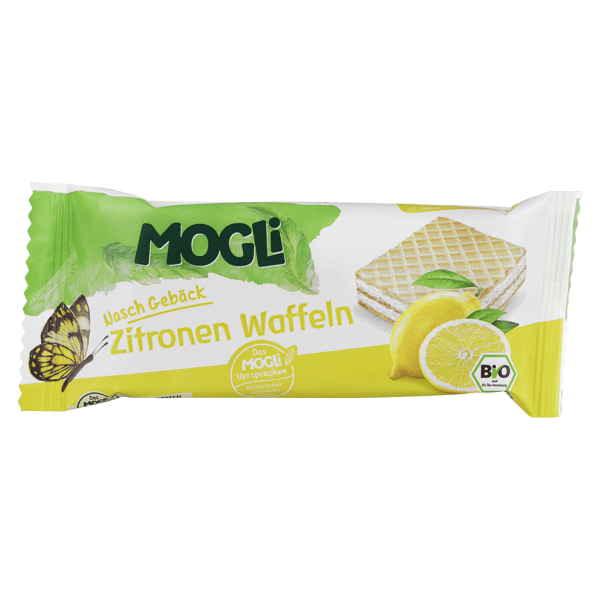 MOGLi Bio Zitronen Waffel