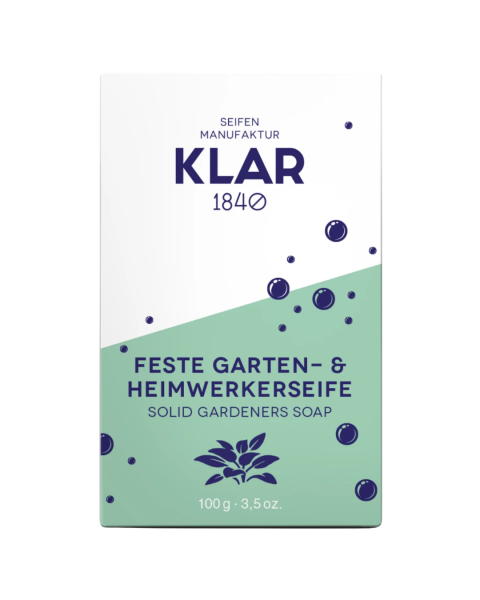 Klar Seifen Feste Garten- &amp; Heimwerkerseife, palmölfrei