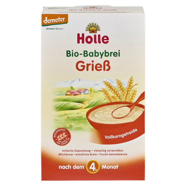 Holle Bio-Babybrei Grieß, 250g