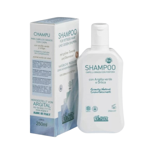 Argital Shampoo für fettiges Haar und gegen Schuppen