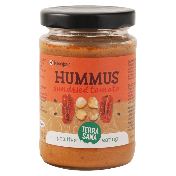 TerraSana Bio Hummus mit sonnengetrockneten Tomaten