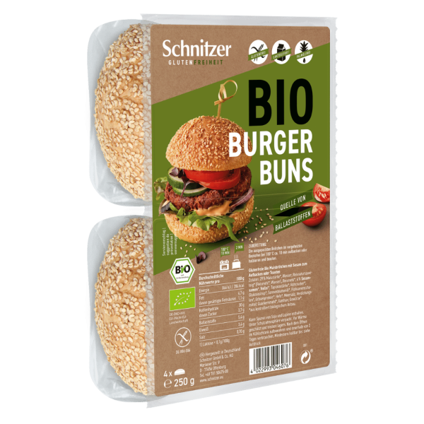 Schnitzer Bio Hamburger Buns
