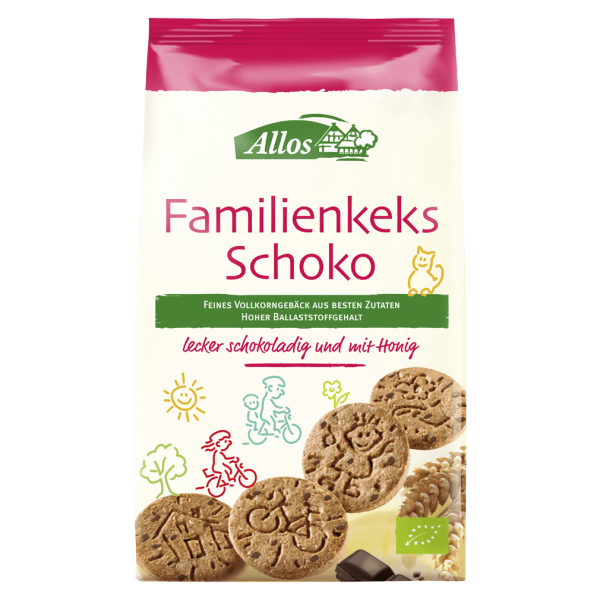 Allos Bio Familienkeks Schoko MHD 16.03.2024