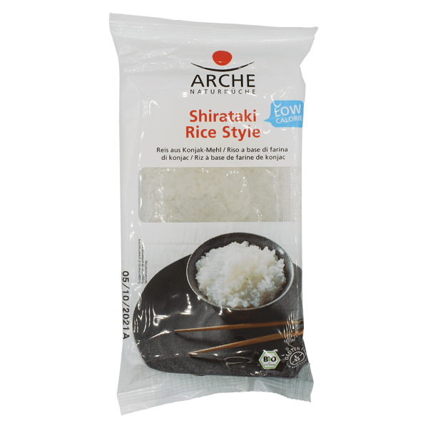 Arche Naturküche Bio Konjak Shirataki Rice Style