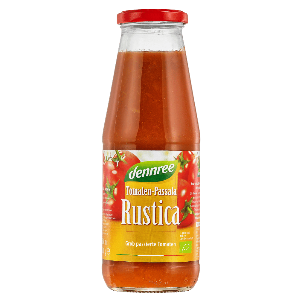 Bio Tomaten Passata Rustica Von Dennree Bei Greenist de bio-tomaten-passata-rustica-von-dennree-bei-greenist-de