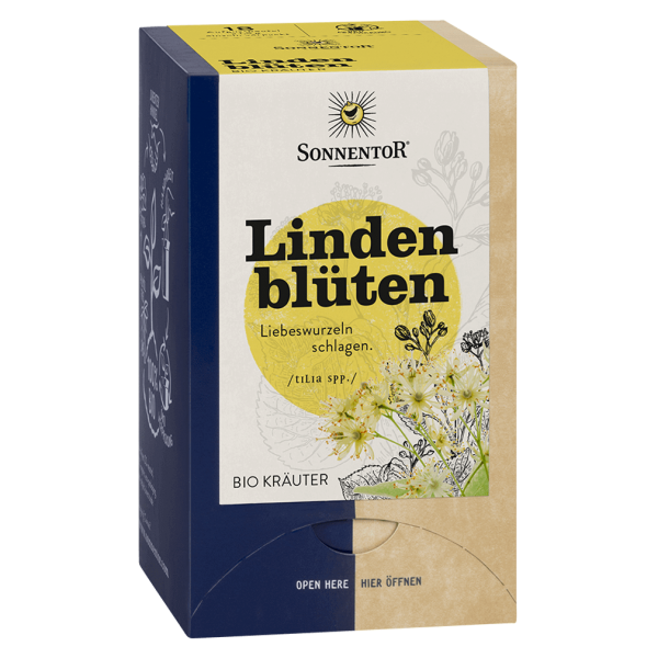 Sonnentor Bio Lindenblüten Tee, 18 Beutel