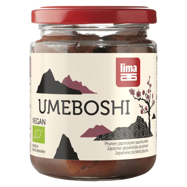 Lima Bio Umeboshi eingelegte japanische Pflaumen