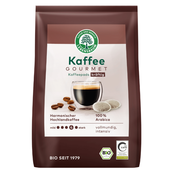 Lebensbaum Bio Caffè Crema kräftig 18 Pads, 126g