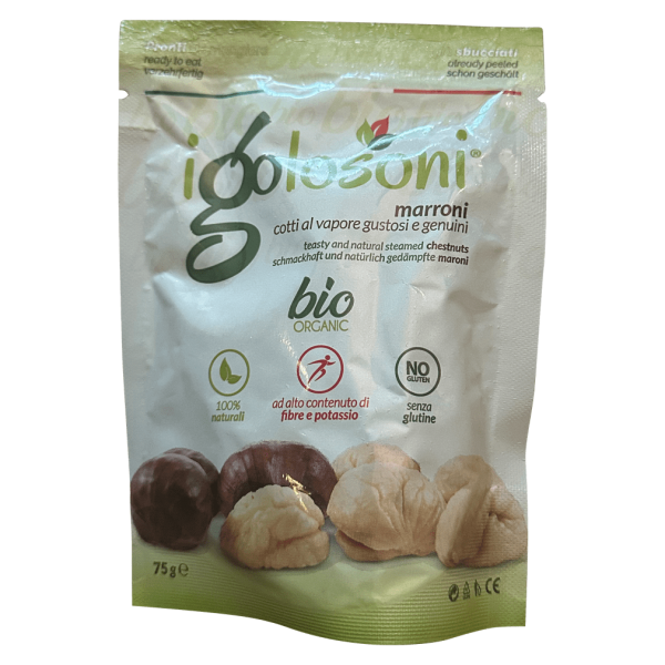 Frischesortiment Bio Maronen geschält, gegart