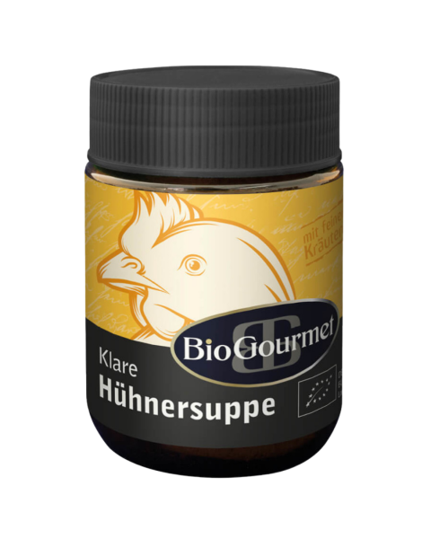 BioGourmet Bio Klare Hühnersuppe, 125g