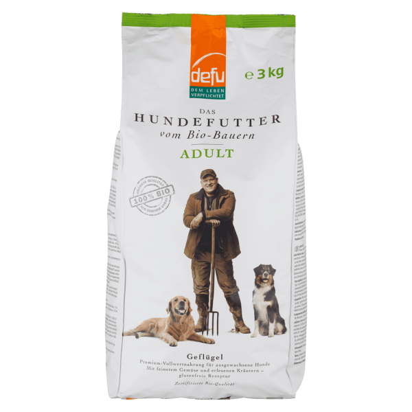 defu Bio Hundetrockenfutter, Adult