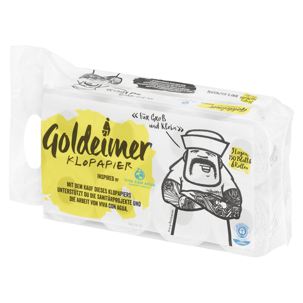 Wepa Goldeimer Toilettenpapier