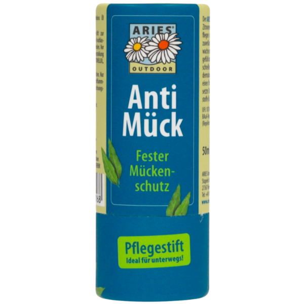 Aries Fester Mückenschutz Stift Zitronen-Eukalyptus, 50 ml