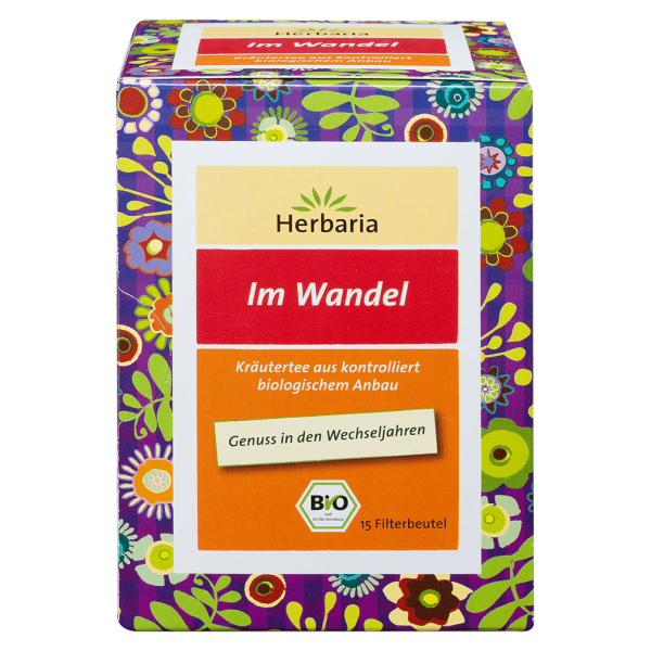 Herbaria Bio Im Wandel Wechseljahre Tee, 15 Filterbeutel