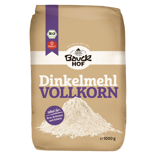 Bauckhof  Bio Dinkelmehl Vollkorn