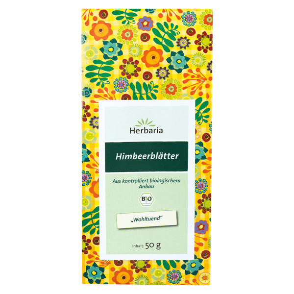 Herbaria Bio Himbeerblätter, 50g