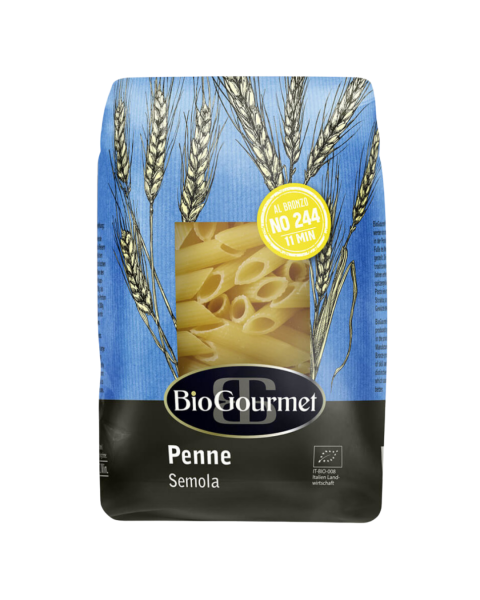 BioGourmet Bio Penne aus Hartweizengrieß, 500g