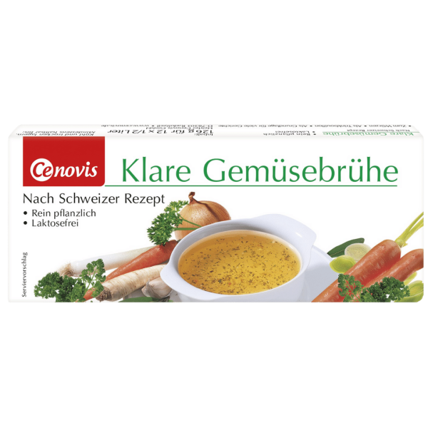 Cenovis Klare Gemüsebrühe, 126g für 12x 0,5 Liter