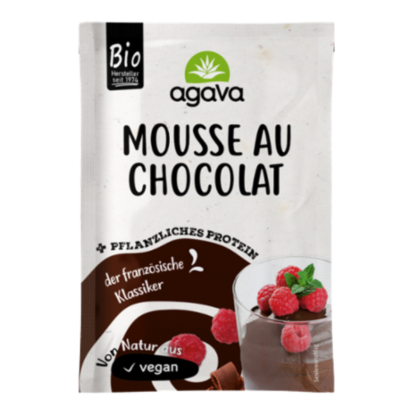 agava Bio Mousse au Chocolat