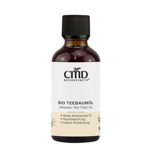 CMD Naturkosmetik Bio Teebaumöl mit Tropfeinsatz