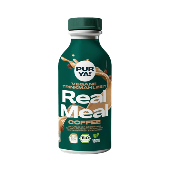 PURYA! Bio Real Meal Trinkmahlzeit Flasche, Kaffee