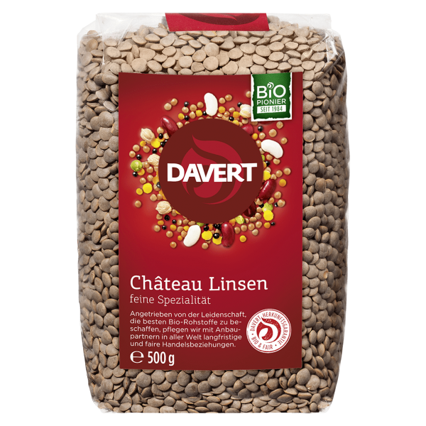 Davert Bio Chateau Linsen