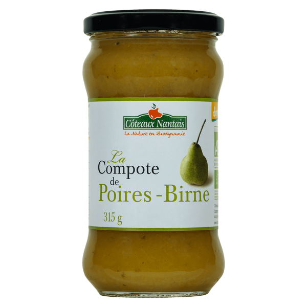 Coteaux Nantais Bio compote Birne Williams