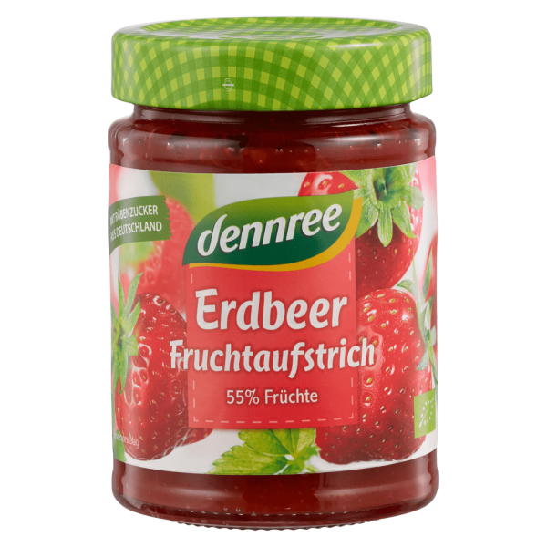 dennree Bio Fruchtaufstrich Erdbeere