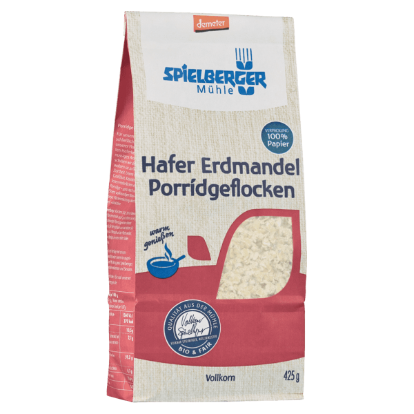 Spielberger Bio Hafer Erdmandel Porridgeflocken