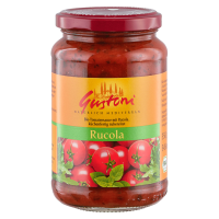Gustoni Bio Tomatensauce mit Rucola Gustoni Bio Tomatensauce mit Rucola