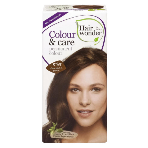 Hairwonder Farbe &amp; Pflege Schokoladenbraun 5.35